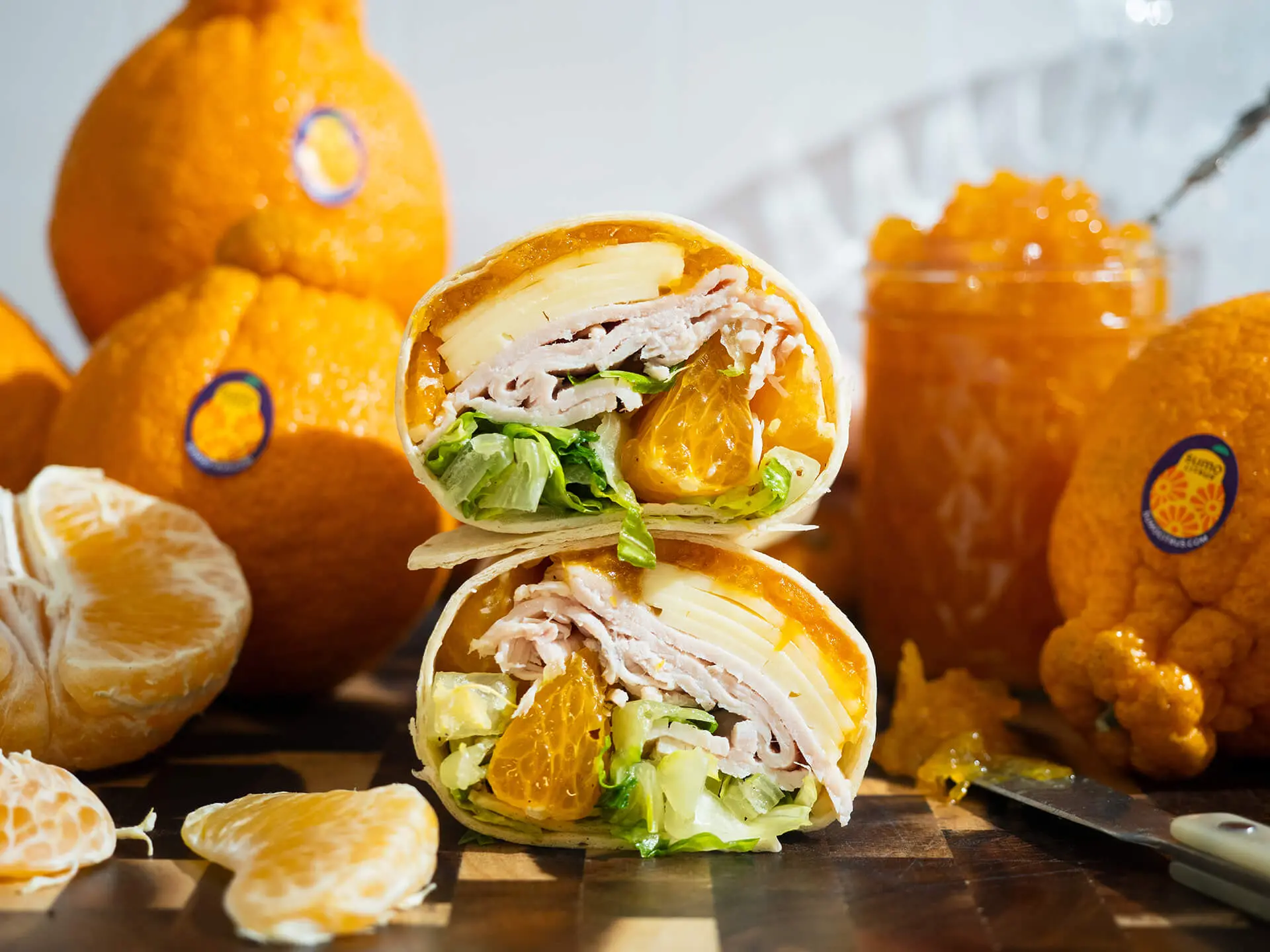 sumo-citrus-turkey-wraps