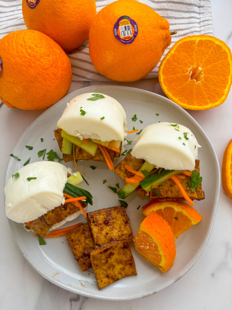 Sumo Citrus Tofu Bao Buns - Sumo Citrus