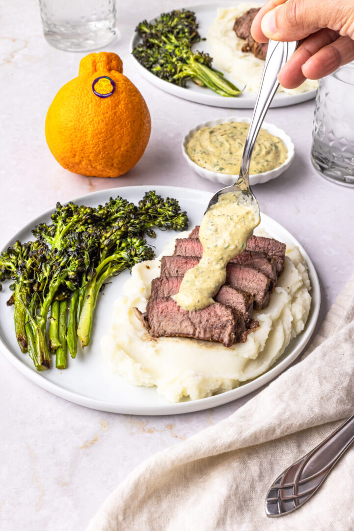 Sumo Citrus Tarragon Mustard with Beef Tenderloin - Sumo Citrus