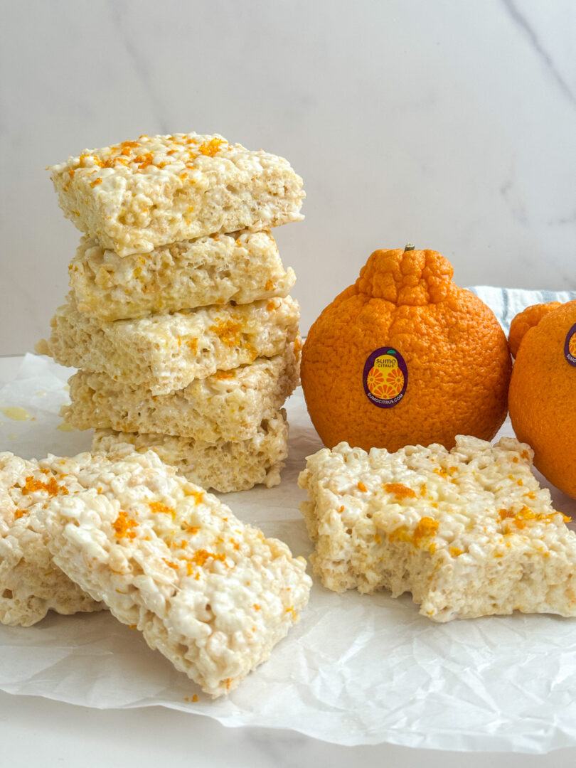 Sumo Citrus Rice Krispie Treats - Sumo Citrus